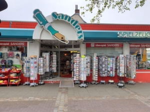 Das Ladengeschäft von Spielwaren Sanders